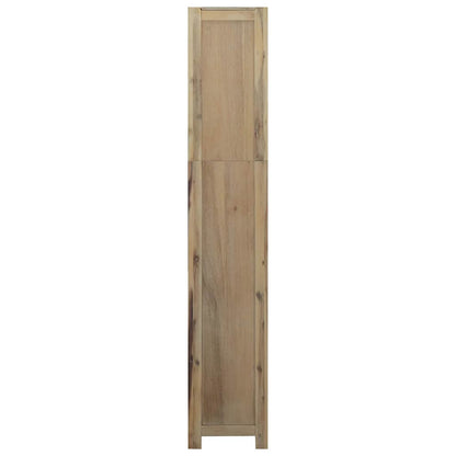 vidaXL 6-Tier Bookcase 80x30x170 cm Solid Wood Acacia - Brown