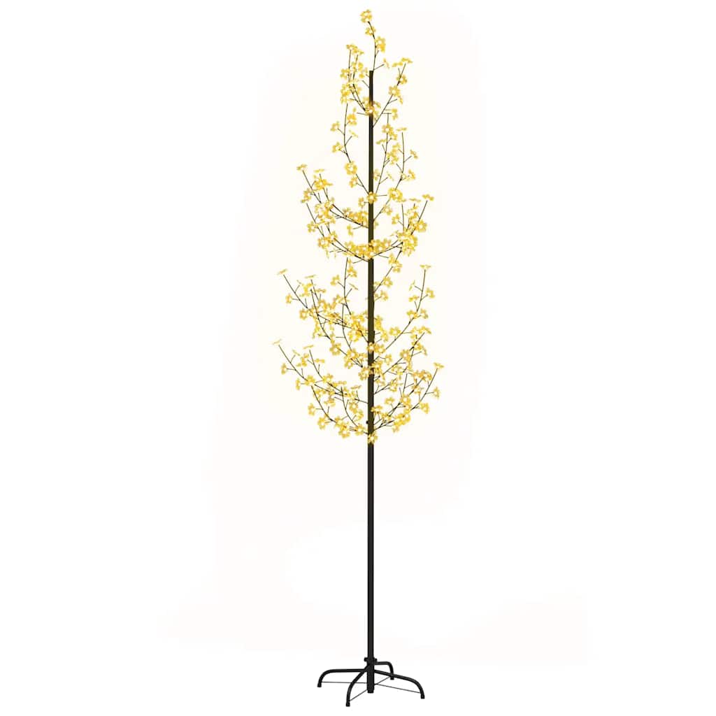 vidaXL Cherry Blossom LED Tree Warm White 368 LEDs 300 cm
