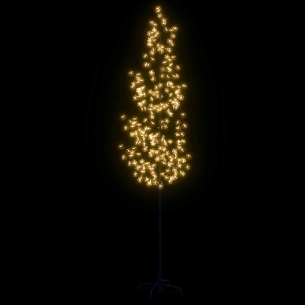 vidaXL Cherry Blossom LED Tree Warm White 368 LEDs 300 cm