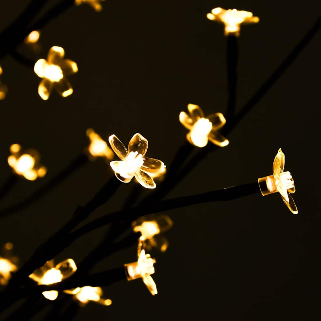 vidaXL Cherry Blossom LED Tree Warm White 368 LEDs 300 cm