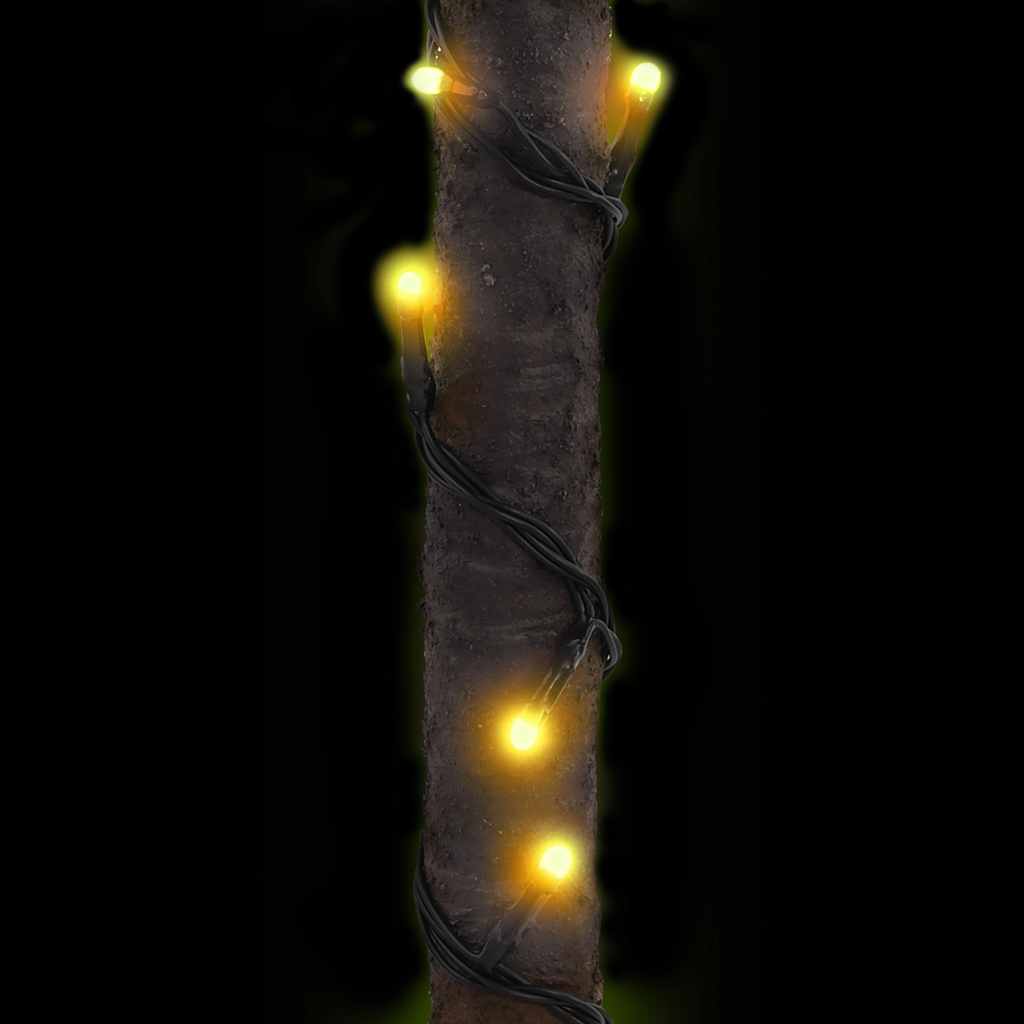 vidaXL LED Palm Tree Warm White 136 LEDs 220 cm