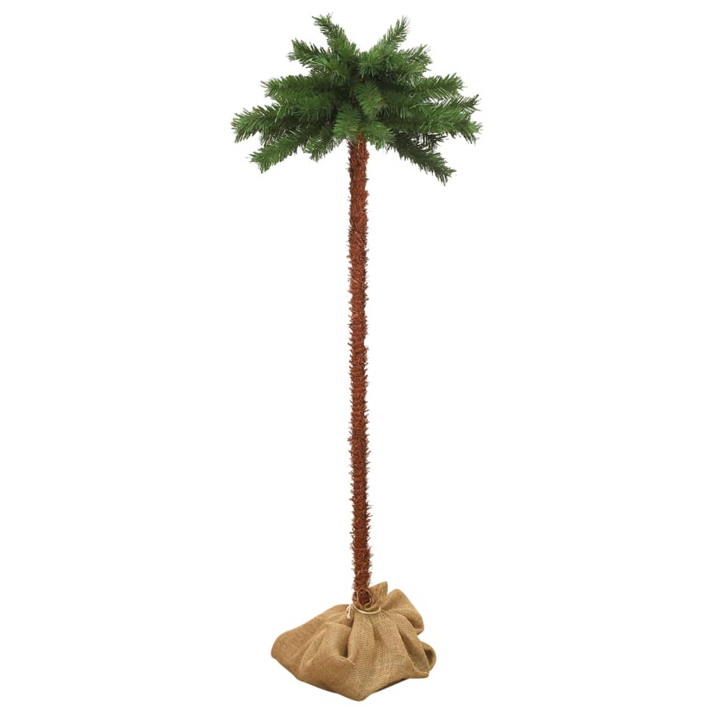 vidaXL Christmas Tree with LEDs 150 cm - Green