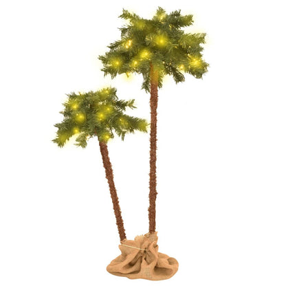 vidaXL Christmas Tree with LEDs 90 cm&150 cm - Green
