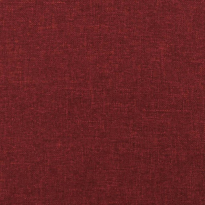 vidaXL Recliner Chair Wine Red Fabric - 66326