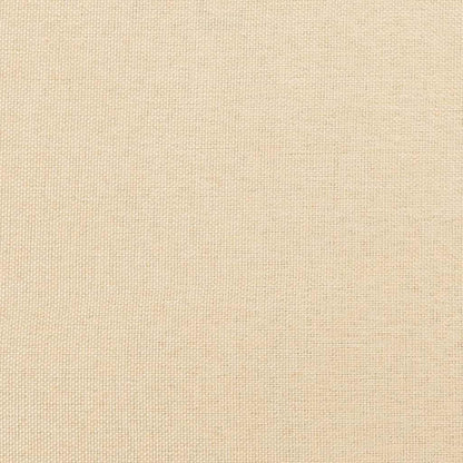 vidaXL Recliner Chair Cream Fabric