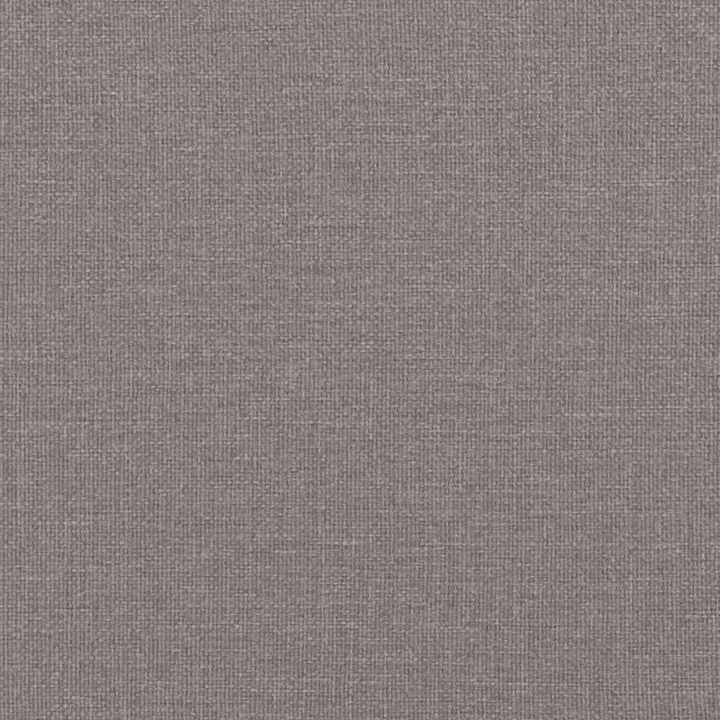 vidaXL Recliner Chair Taupe Fabric - 66375