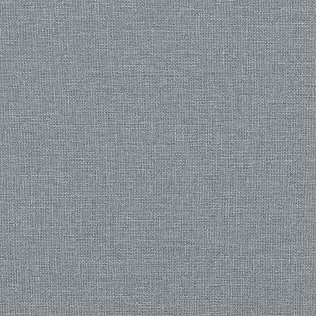 vidaXL Reclining Office Chair Light Grey Fabric - 63 x 56 x 122 cm