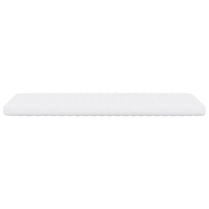 vidaXL Foam Mattress White 90x190 cm 7-Zone Hardness 20 ILD - 190 x 90 x 10 cm