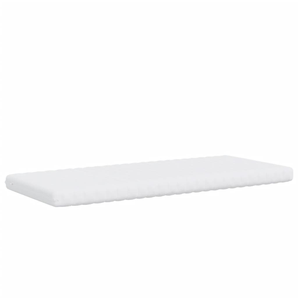 vidaXL Foam Mattresses 2 pcs White 90x190 cm 7-Zone Hardness 20 ILD - 190 x 90 x 10 cm