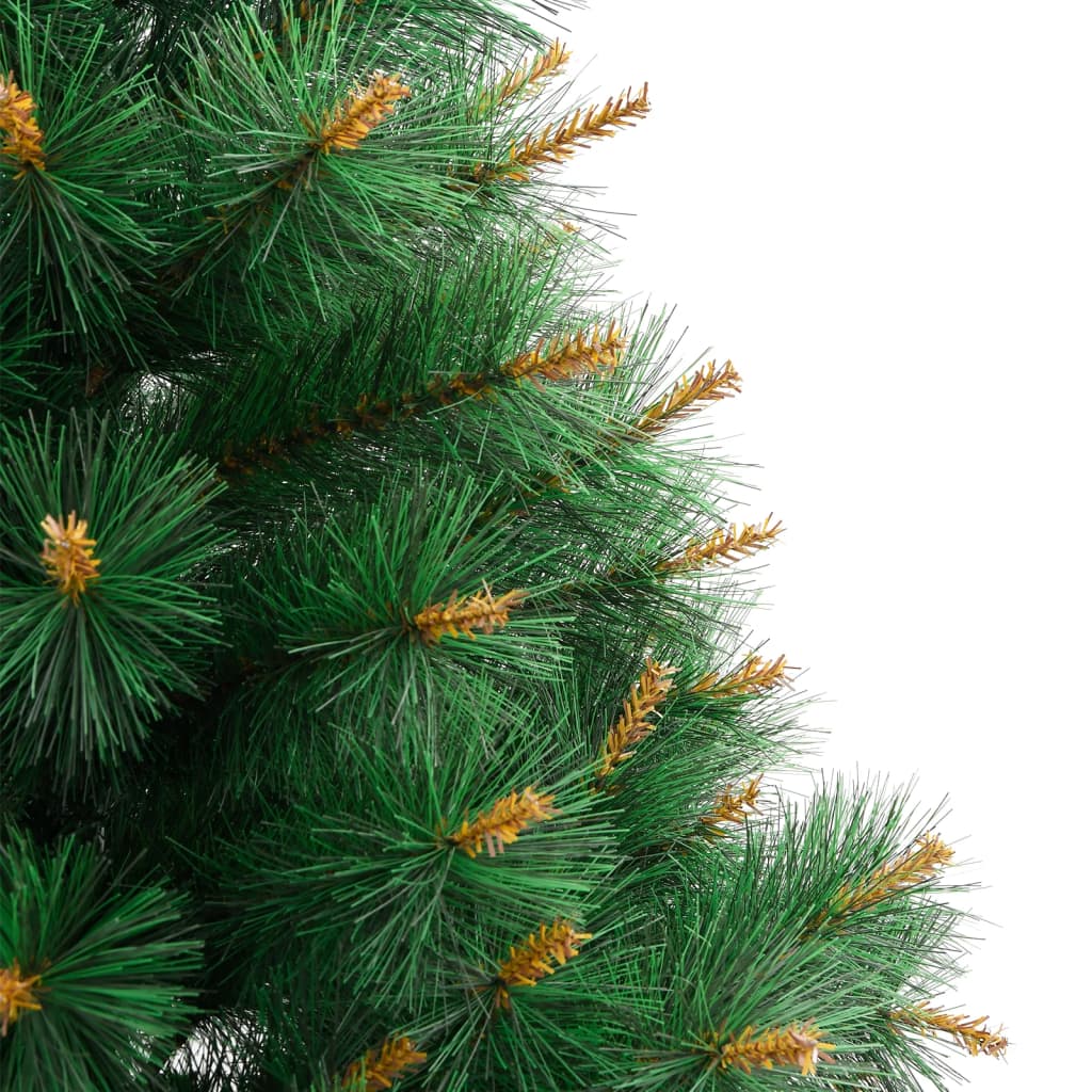 vidaXL Artificial Hinged Christmas Tree with Stand 150 cm - Green - 55033