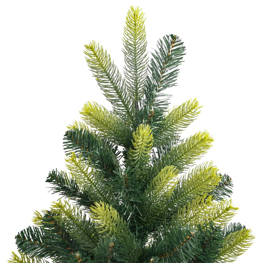 vidaXL Artificial Hinged Christmas Tree with Stand 120 cm - Green