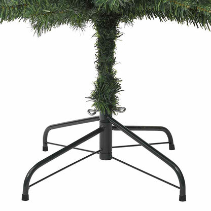 vidaXL Slim Christmas Tree with Stand 270 cm PVC - Green