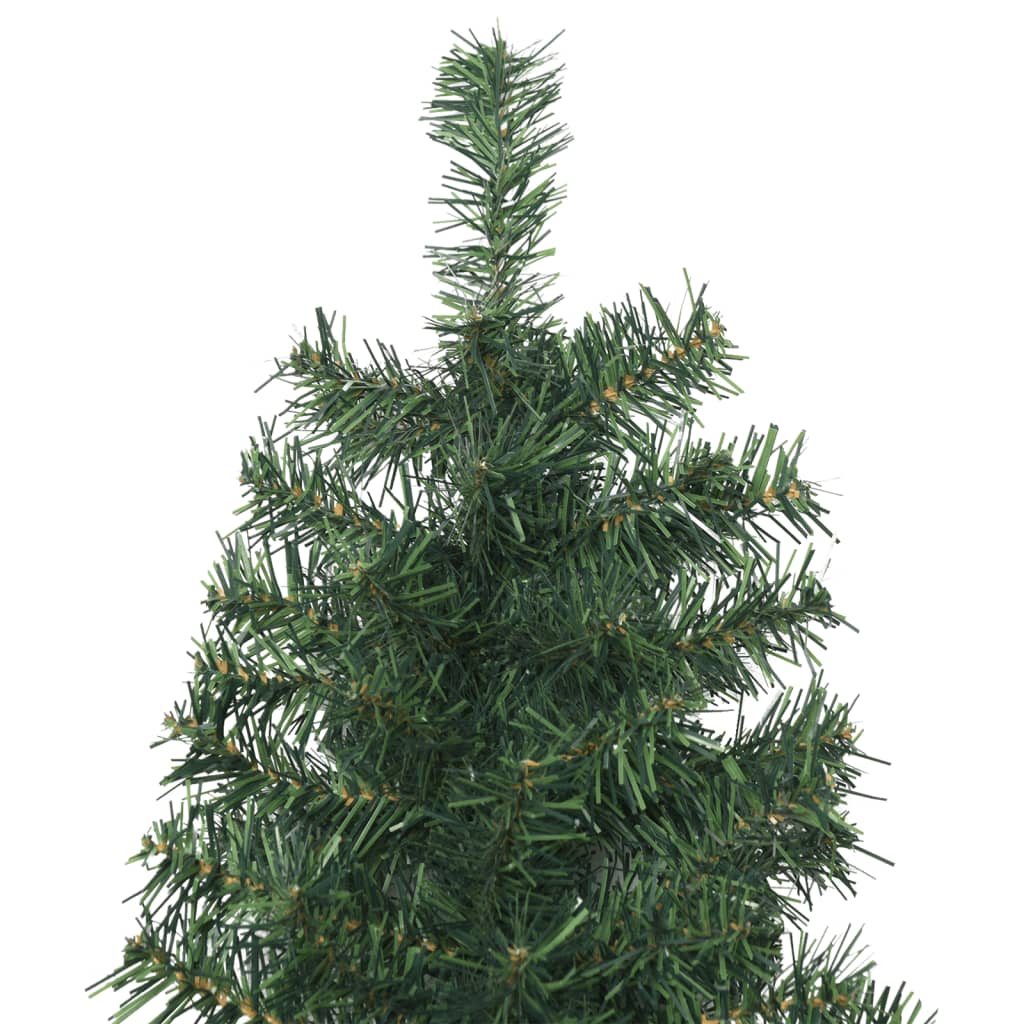 vidaXL Slim Christmas Tree with Stand 300 cm PVC - Green
