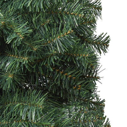 vidaXL Slim Christmas Tree with Stand 300 cm PVC - Green