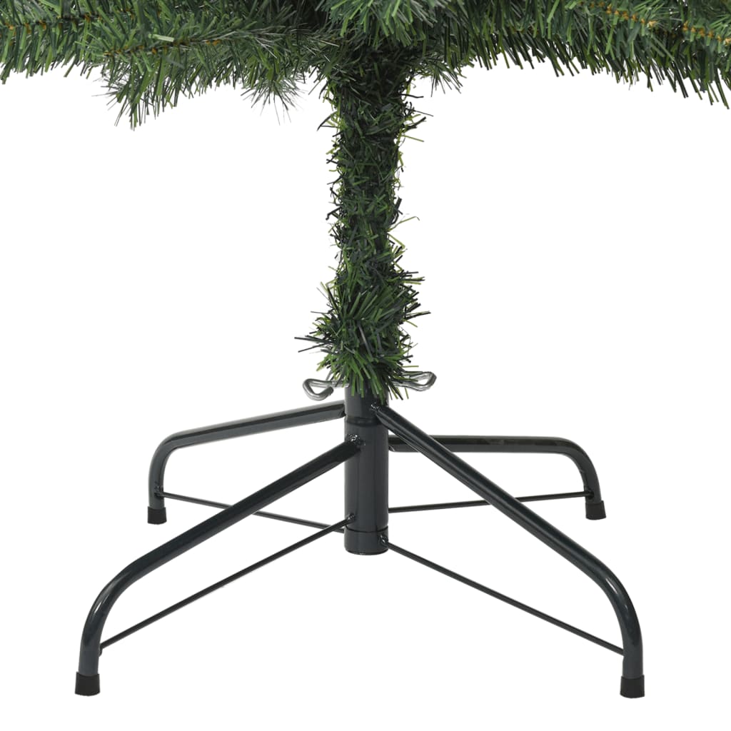 vidaXL Slim Christmas Tree with Stand 300 cm PVC - Green