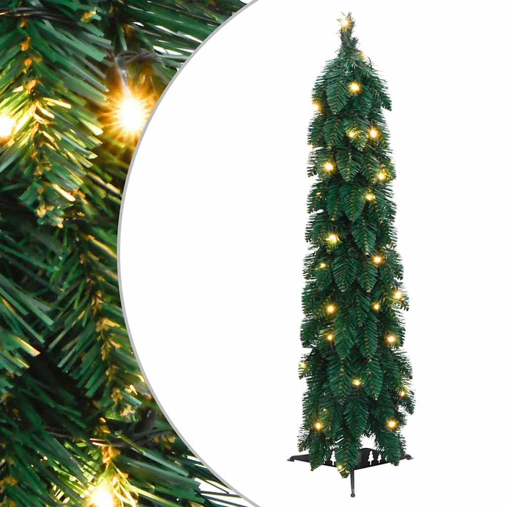 vidaXL Artificial Pre-lit Christmas Tree with 45 LEDs 90 cm - Green