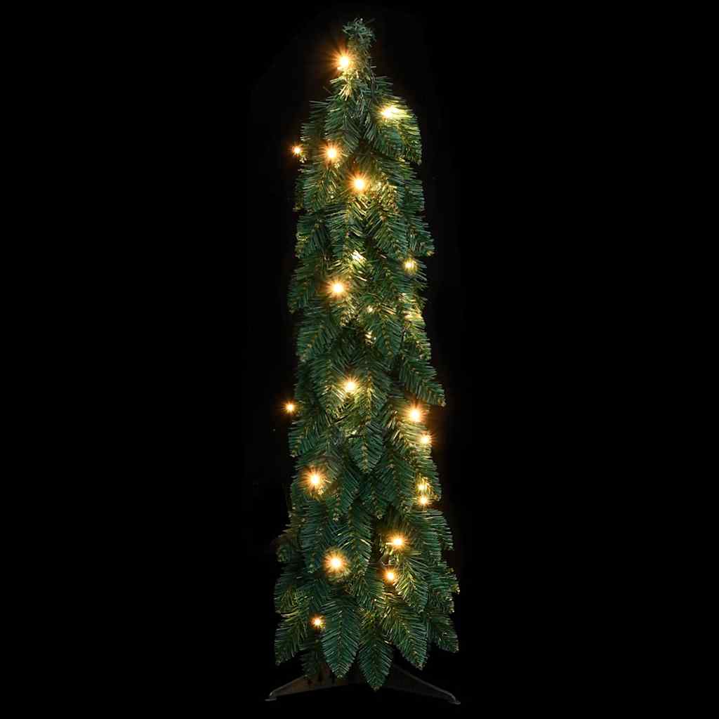 vidaXL Artificial Pre-lit Christmas Tree with 45 LEDs 90 cm - Green