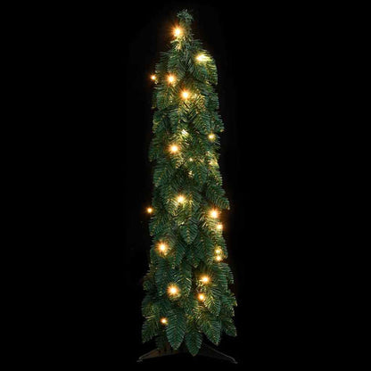 vidaXL Artificial Pre-lit Christmas Tree with 45 LEDs 90 cm - Green