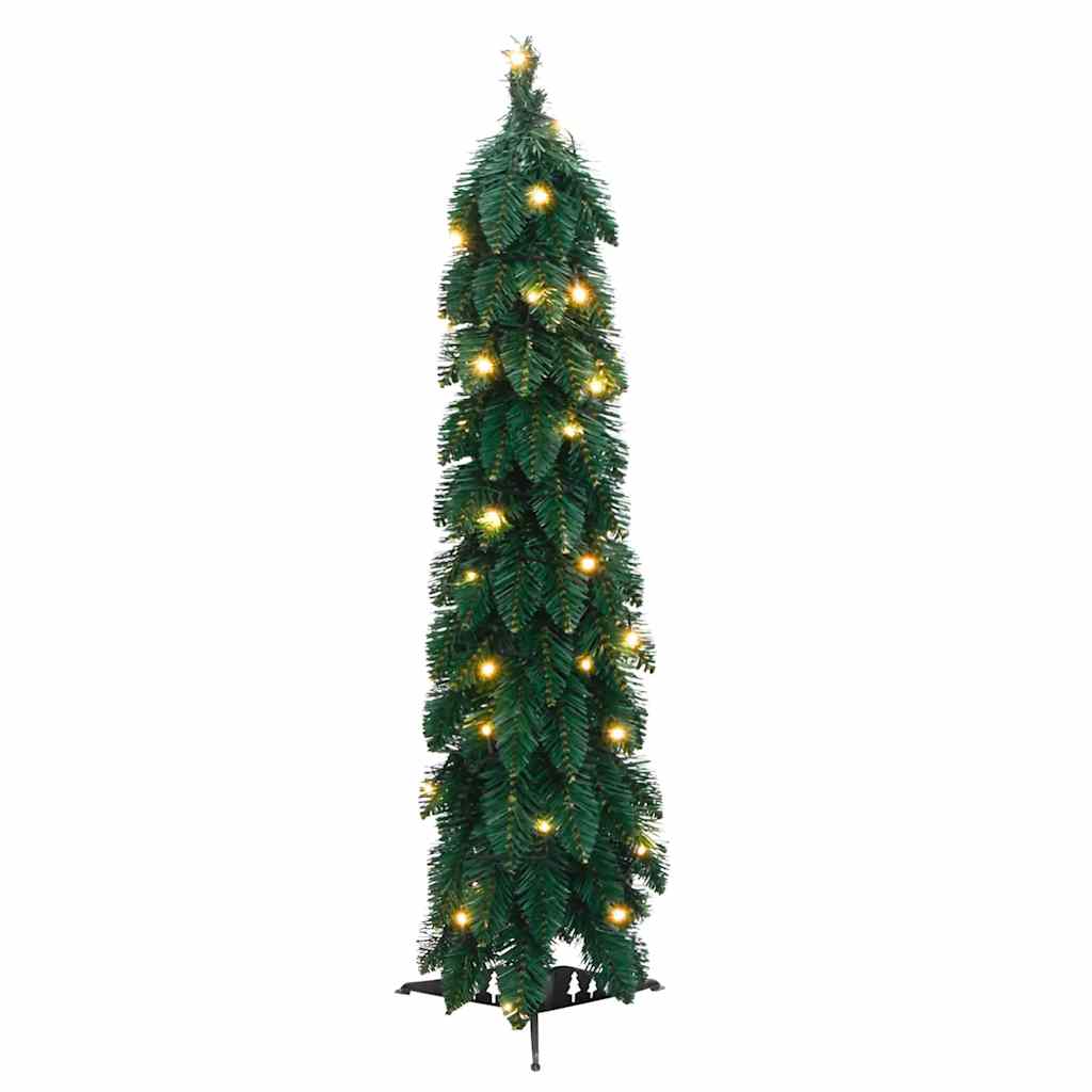 vidaXL Artificial Pre-lit Christmas Tree with 45 LEDs 90 cm - Green
