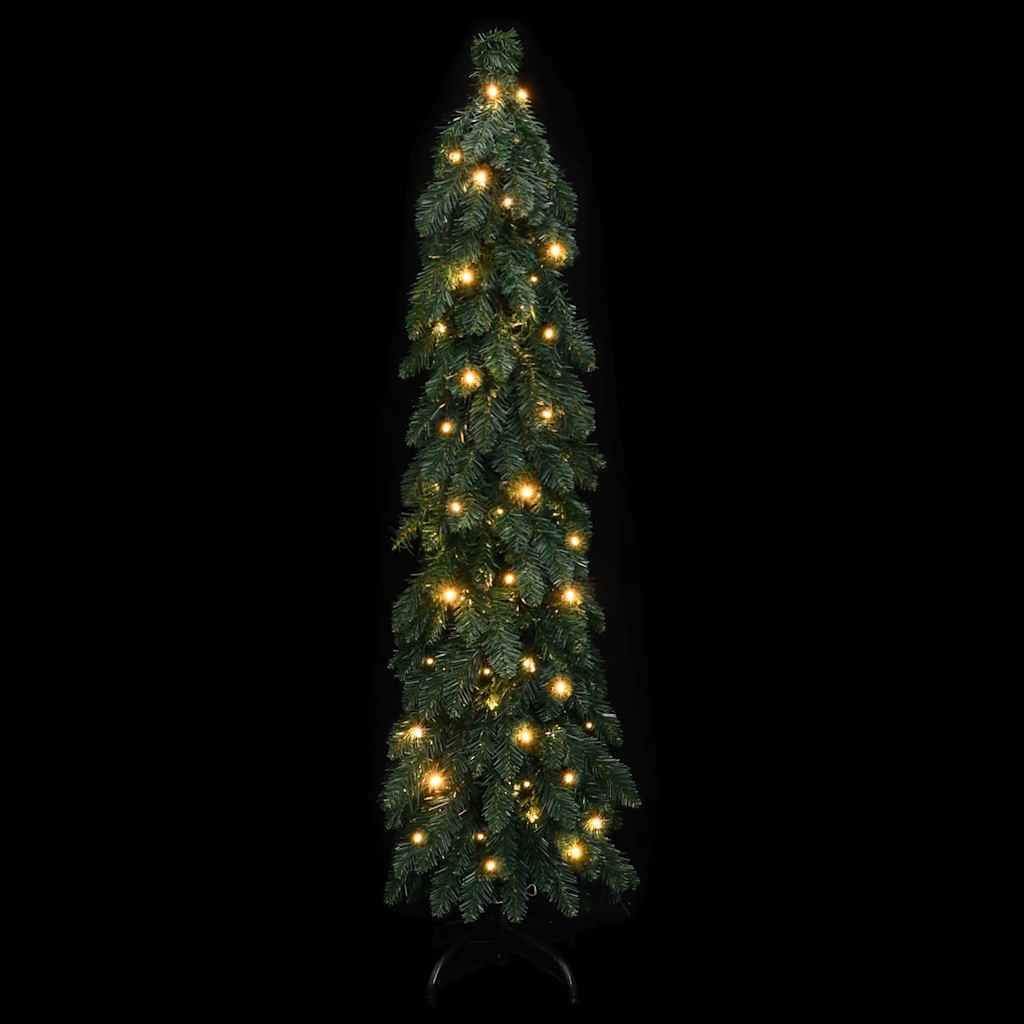 vidaXL Artificial Pre-lit Christmas Tree with 60 LEDs 120 cm - Green