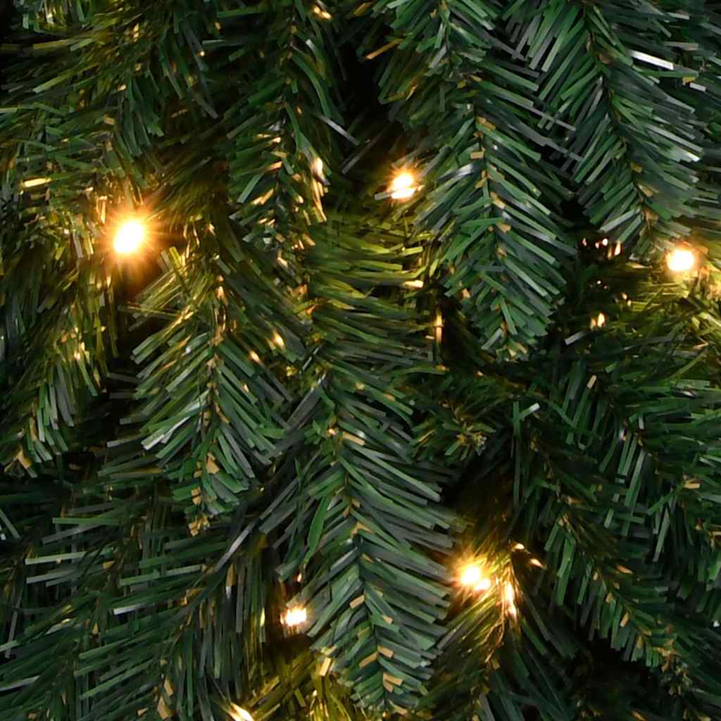 vidaXL Artificial Pre-lit Christmas Tree with 60 LEDs 120 cm - Green