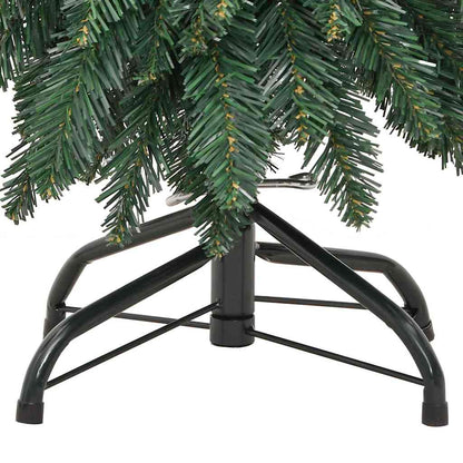 vidaXL Artificial Pre-lit Christmas Tree with 60 LEDs 120 cm - Green