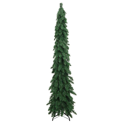 vidaXL Artificial Pre-lit Christmas Tree with 130 LEDs 210 cm - Green