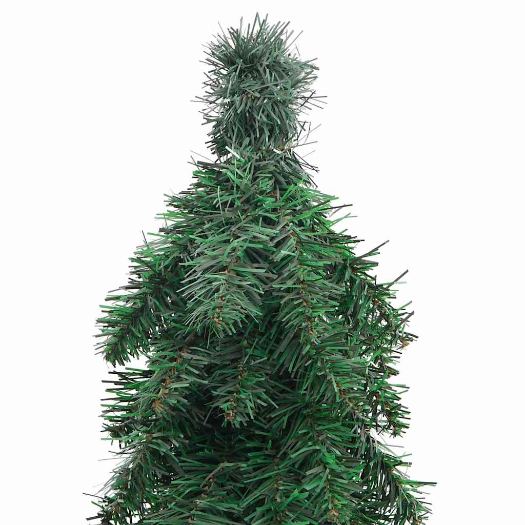 vidaXL Artificial Pre-lit Christmas Tree with 130 LEDs 210 cm - Green