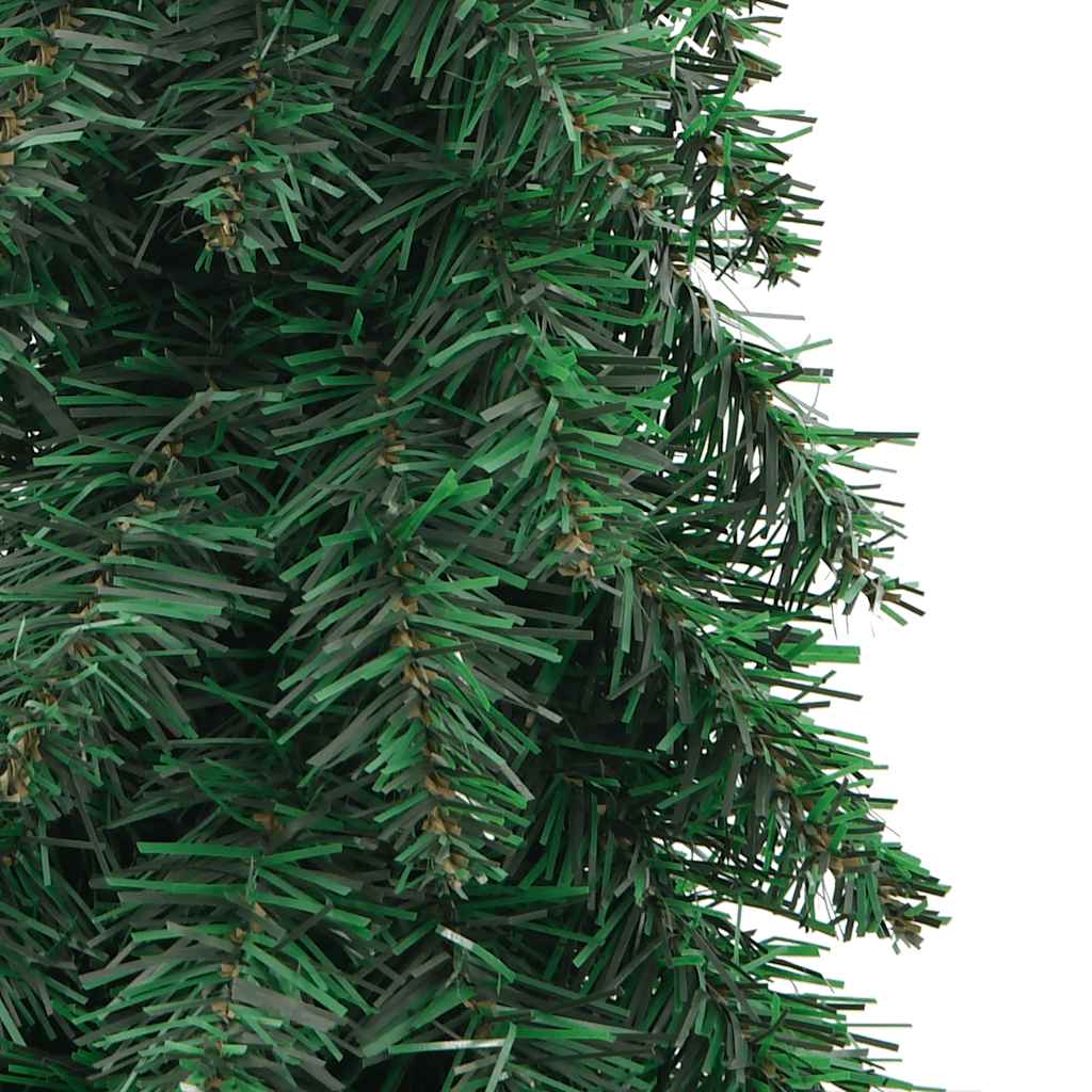 vidaXL Artificial Pre-lit Christmas Tree with 130 LEDs 210 cm - Green