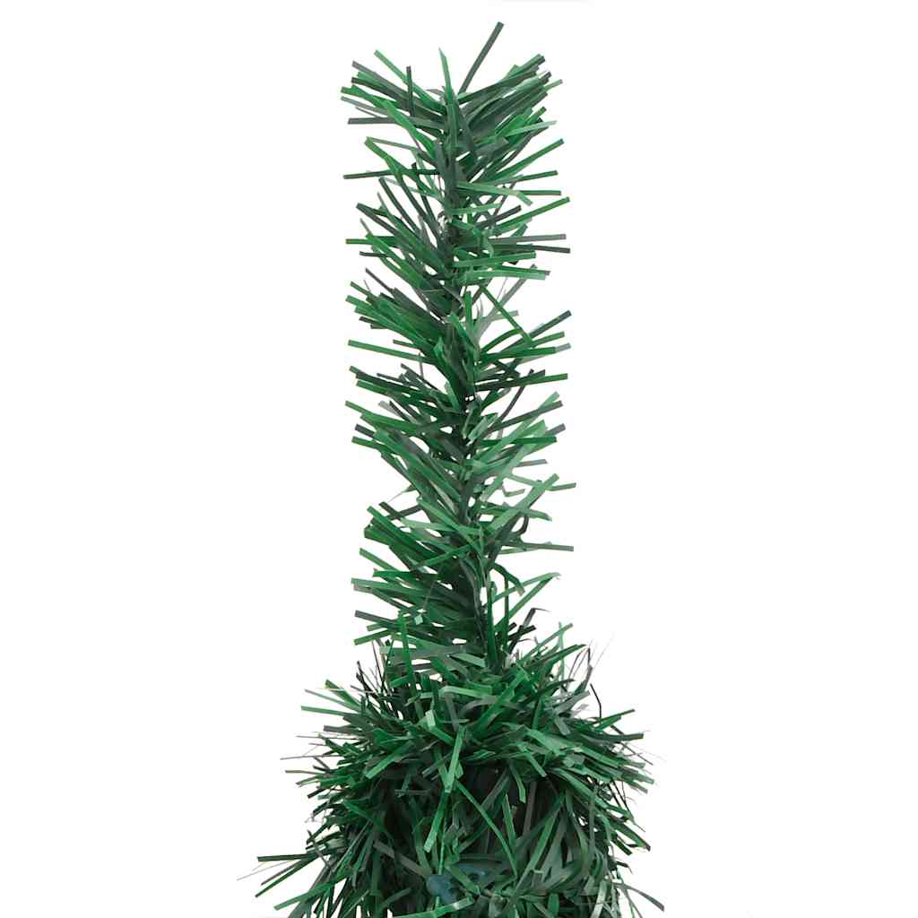 vidaXL Artificial Christmas Tree Pop-up 50 LEDs Green 120 cm - 120 x 40 cm