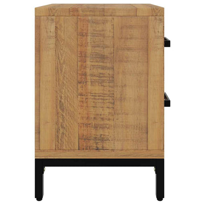 vidaXL Bedside Cabinets 2 pcs 36x30x45 cm Solid Wood Pine - Brown