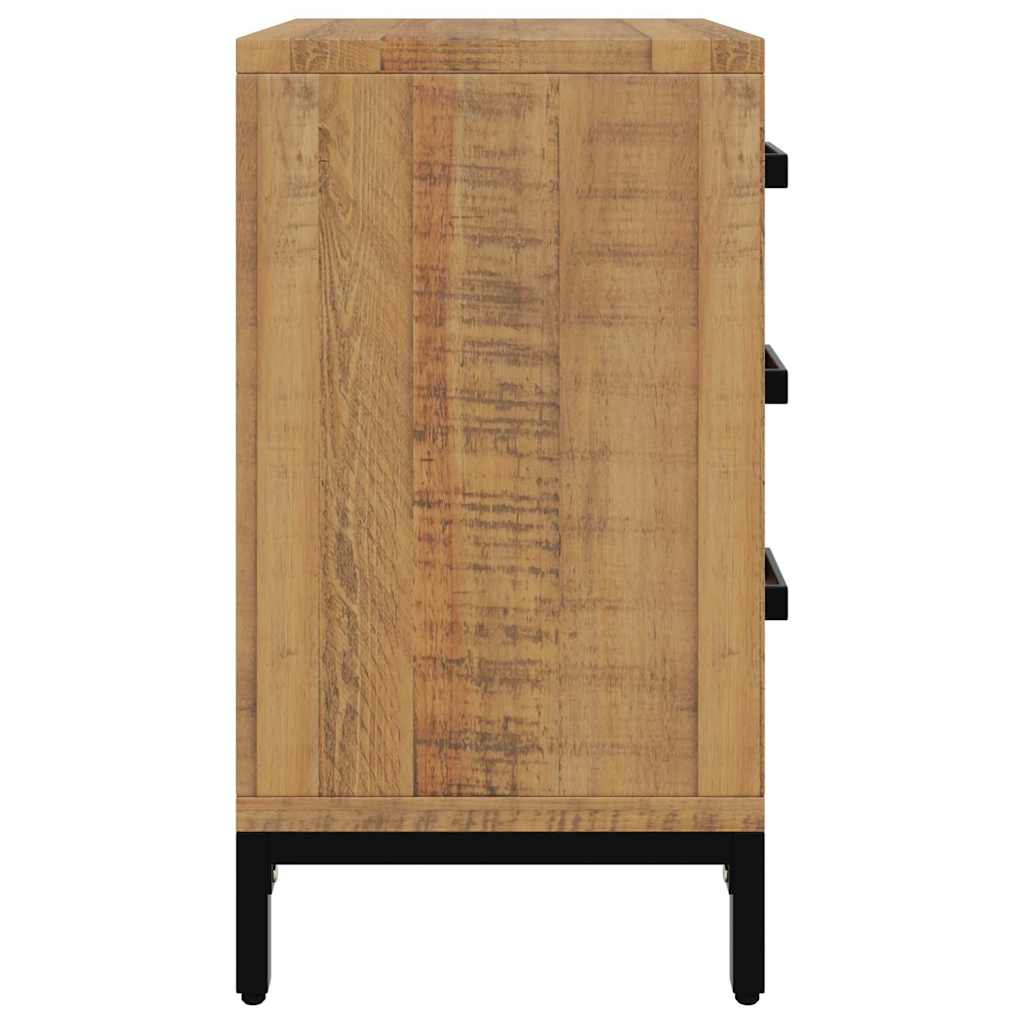 vidaXL Bedside Cabinets 2 pcs 40x30x55 cm Solid Wood Pine - Brown