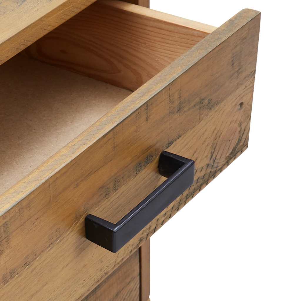 vidaXL Bedside Cabinets 2 pcs 40x30x55 cm Solid Wood Pine - Brown