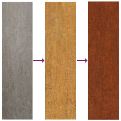 vidaXL Planter Rusty 138x120x45 cm Corten Steel - Brown