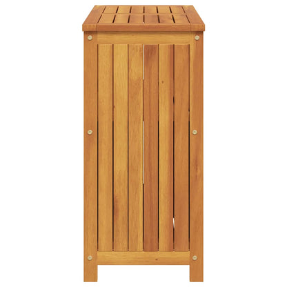 vidaXL Garden Console Table 80x35x75 cm Solid Wood Acacia - Brown