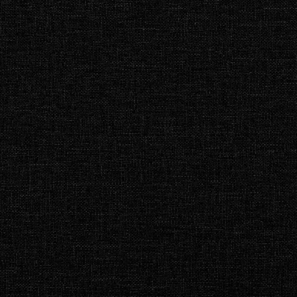 vidaXL Lounge Chair Black 52x75x76 cm Fabric