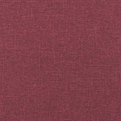 vidaXL Lounge Chair Wine Red 52x75x76 cm Fabric