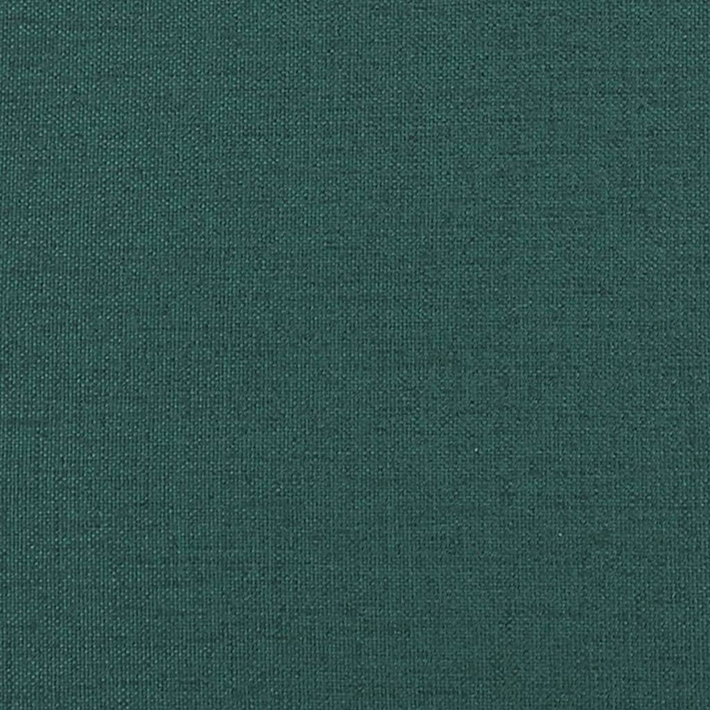 vidaXL Lounge Chair Dark Green 52x75x76 cm Fabric