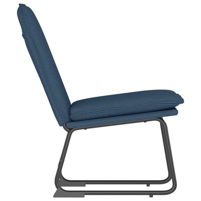 vidaXL Lounge Chair Blue 52x75x76 cm Fabric