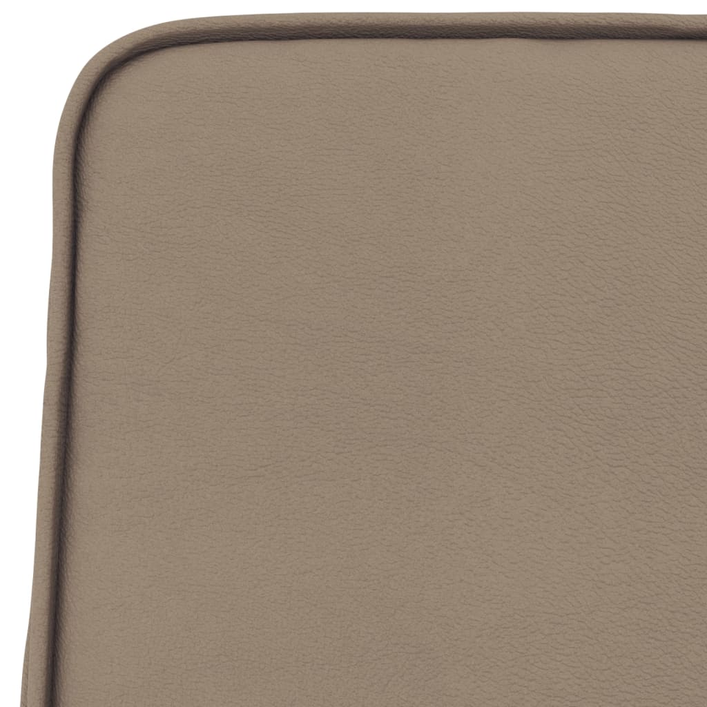 vidaXL Lounge Chair Cappuccino 54x75x76 cm Faux Leather - Brown