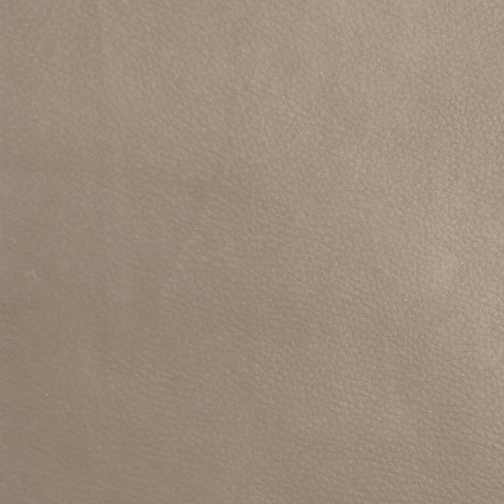 vidaXL Lounge Chair Cappuccino 54x75x76 cm Faux Leather - Brown