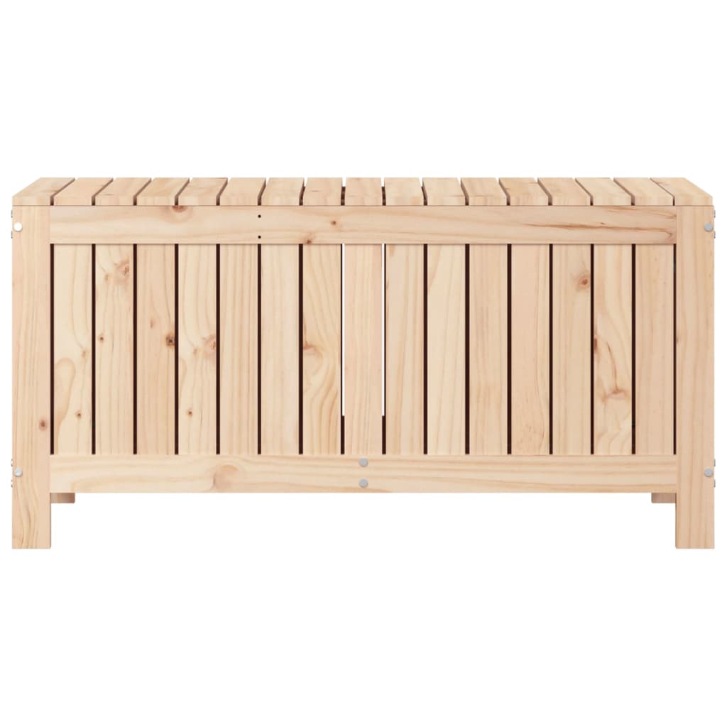 vidaXL Garden Storage Box 108x42.5x54 cm Solid Wood Pine - Brown