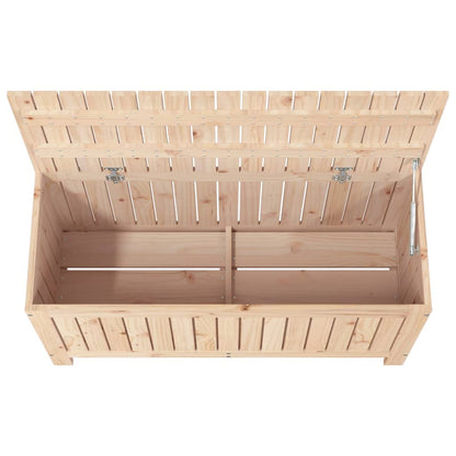 vidaXL Garden Storage Box 108x42.5x54 cm Solid Wood Pine - Brown