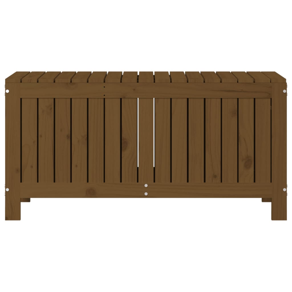 vidaXL Garden Storage Box Honey Brown 108x42.5x54 cm Solid Wood Pine