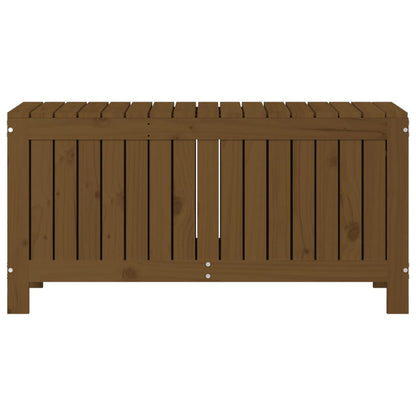vidaXL Garden Storage Box Honey Brown 108x42.5x54 cm Solid Wood Pine