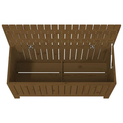 vidaXL Garden Storage Box Honey Brown 108x42.5x54 cm Solid Wood Pine