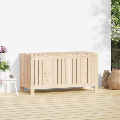 vidaXL Garden Storage Box 115x49x60 cm Solid Wood Pine - Brown