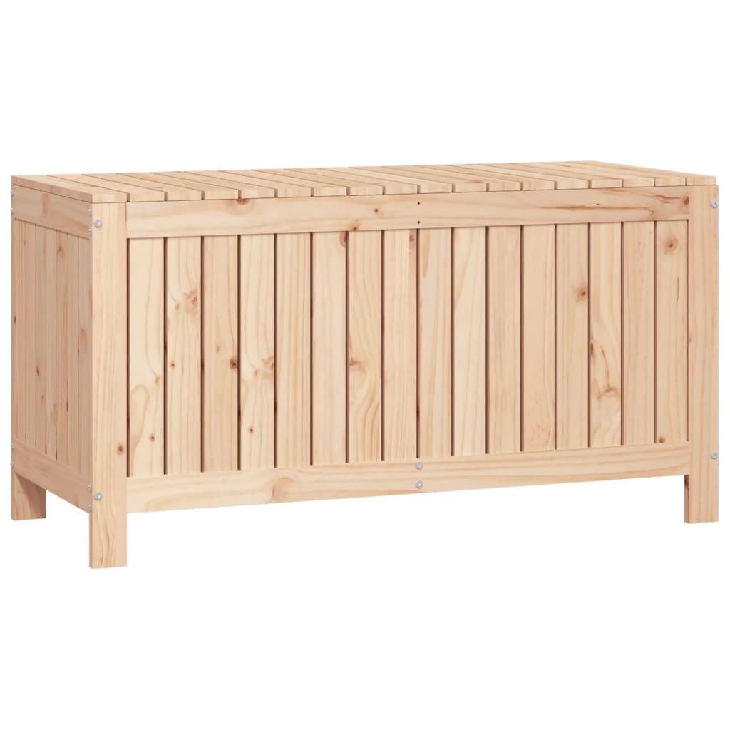 vidaXL Garden Storage Box 115x49x60 cm Solid Wood Pine - Brown
