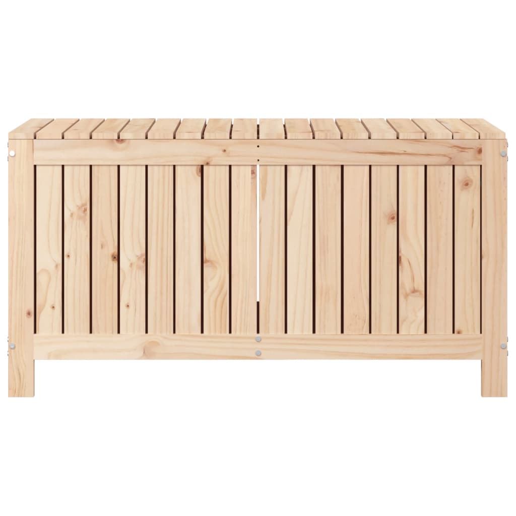 vidaXL Garden Storage Box 115x49x60 cm Solid Wood Pine - Brown