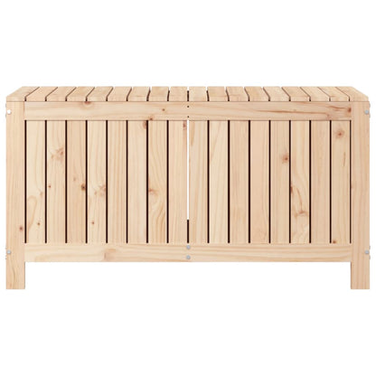 vidaXL Garden Storage Box 115x49x60 cm Solid Wood Pine - Brown